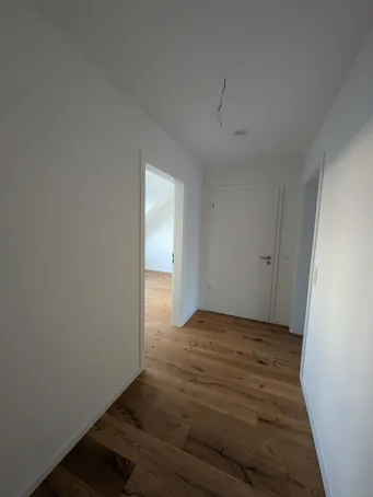 Korridor mit Holzboden