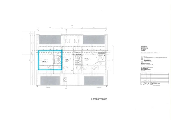 Grundriss 2. Obergeschoss