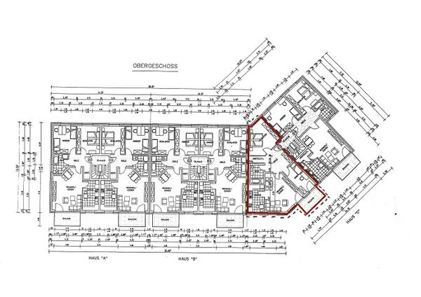 Grundriss Obergeschoss