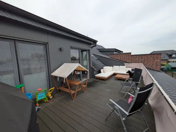 Dachterrasse, Ansicht 2