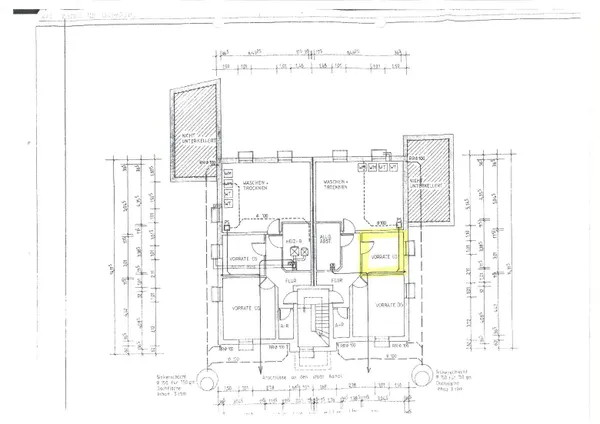 Grundriss Keller