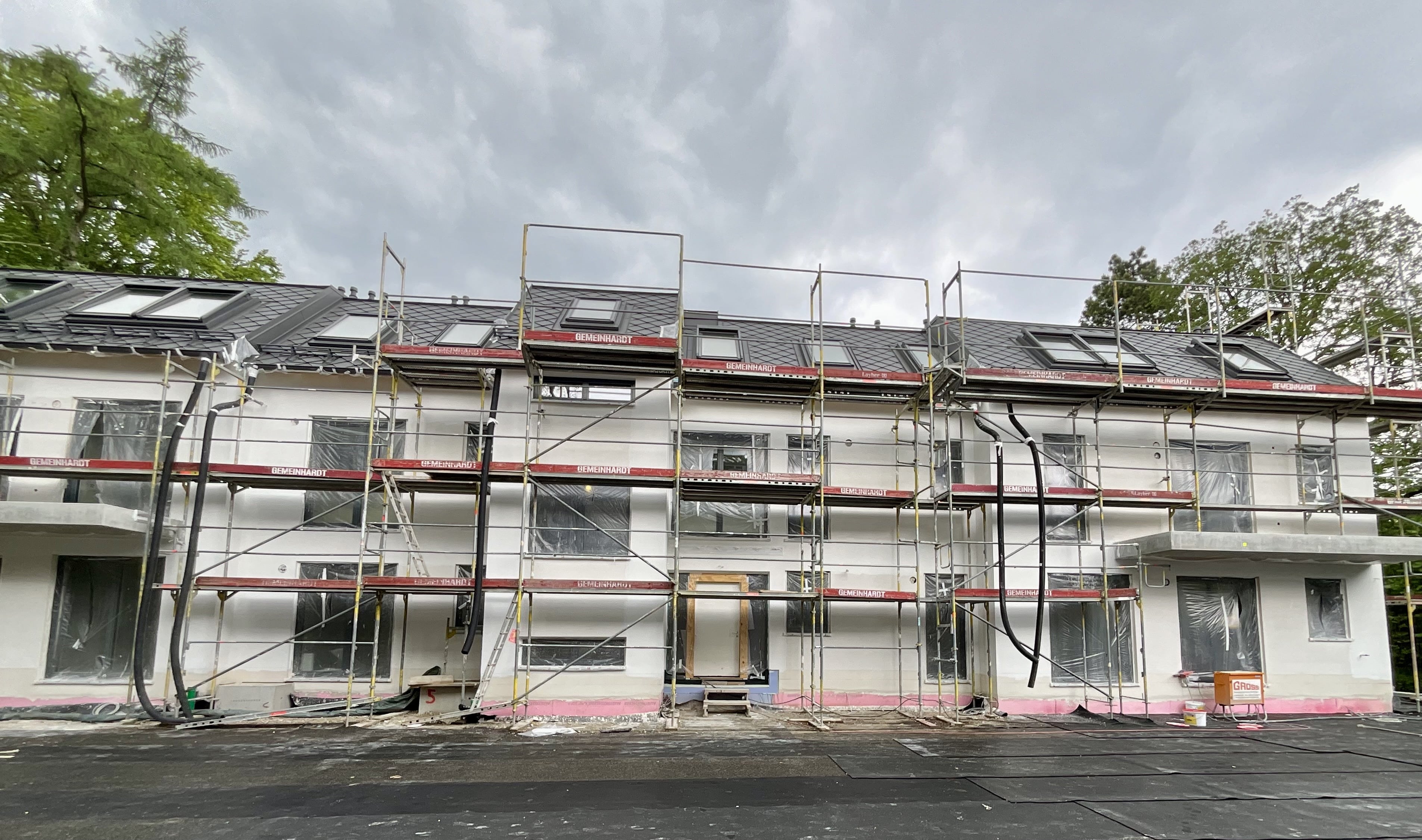 Vorderansicht Rückgebäude