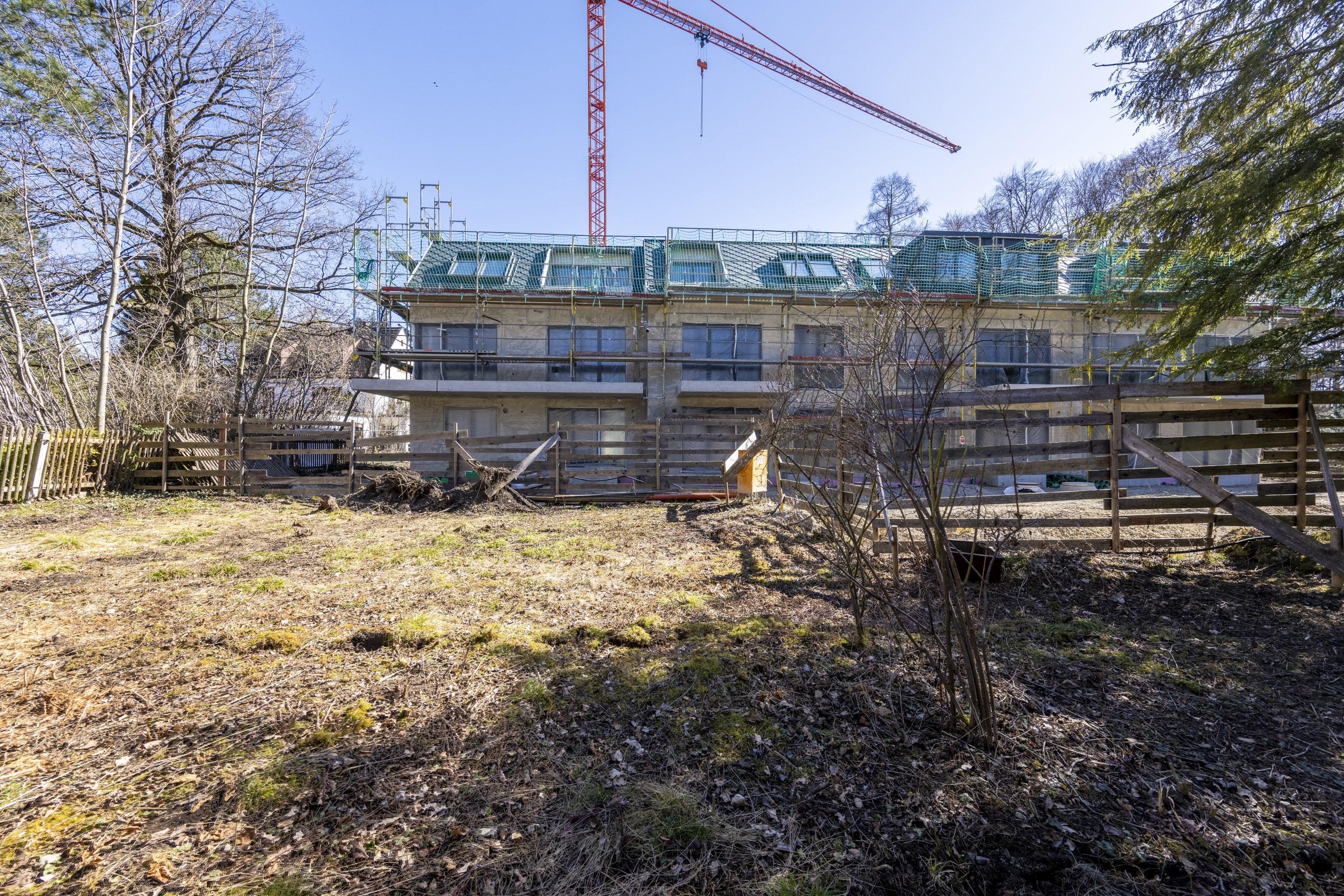 Gartenansicht Rückgebäude