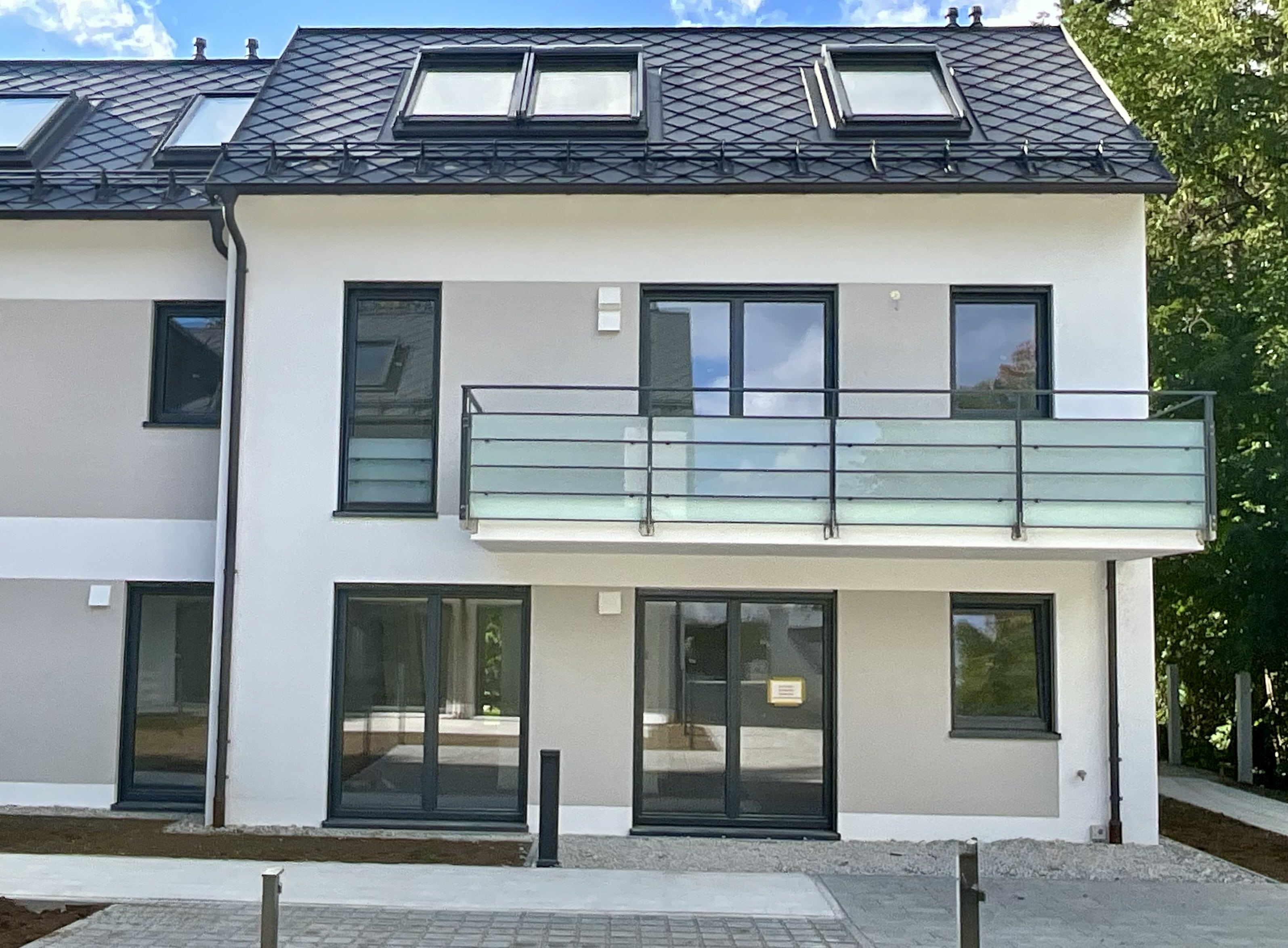 Vorderansicht Rückgebäude