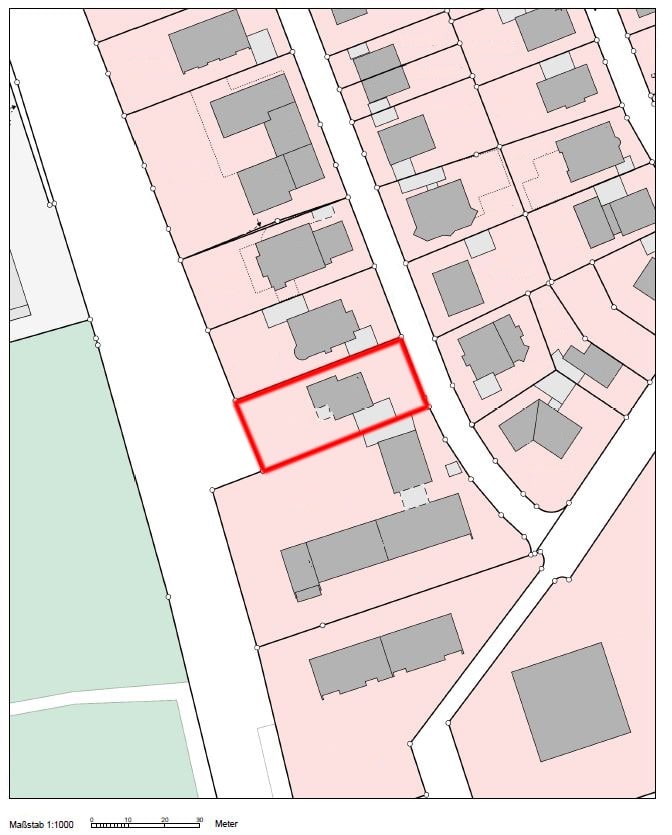 Amtlicher Lageplan