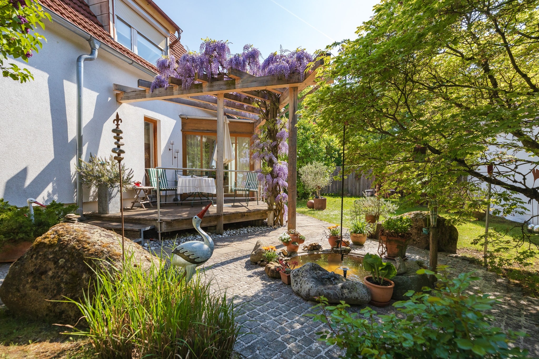 Garten, Südterrasse