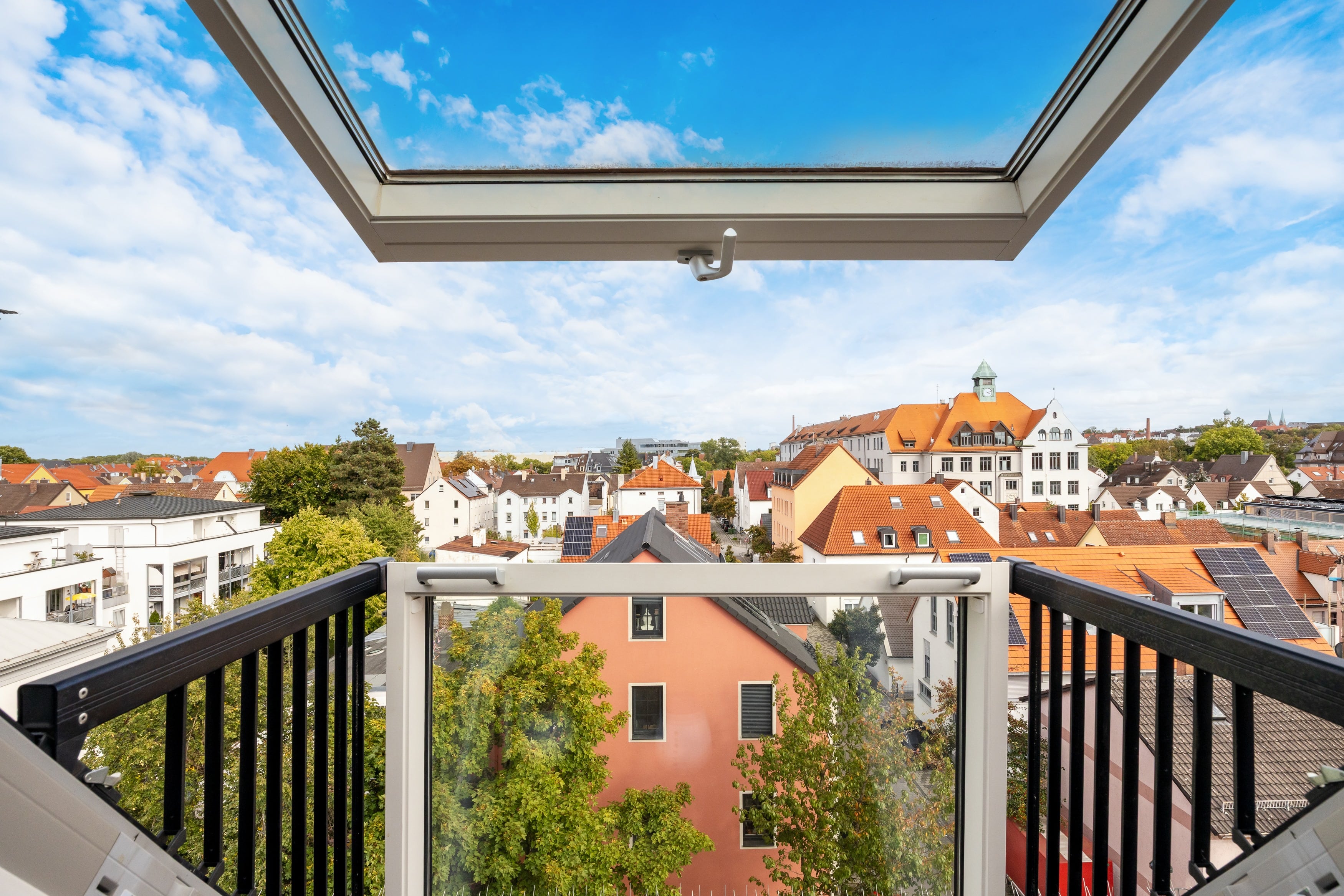 Ausblick über Augsburg