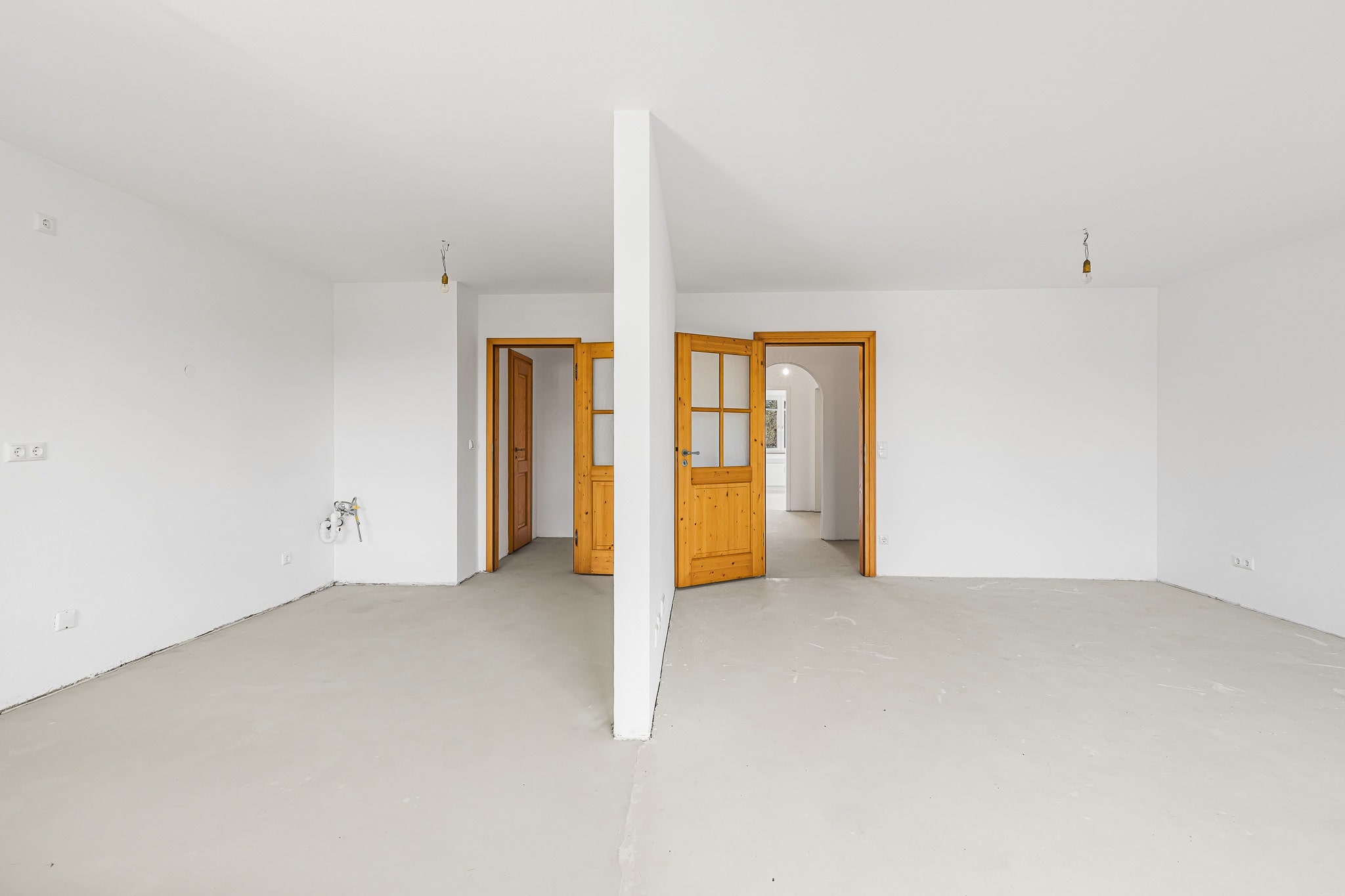 offene Küche und Wohnbereich