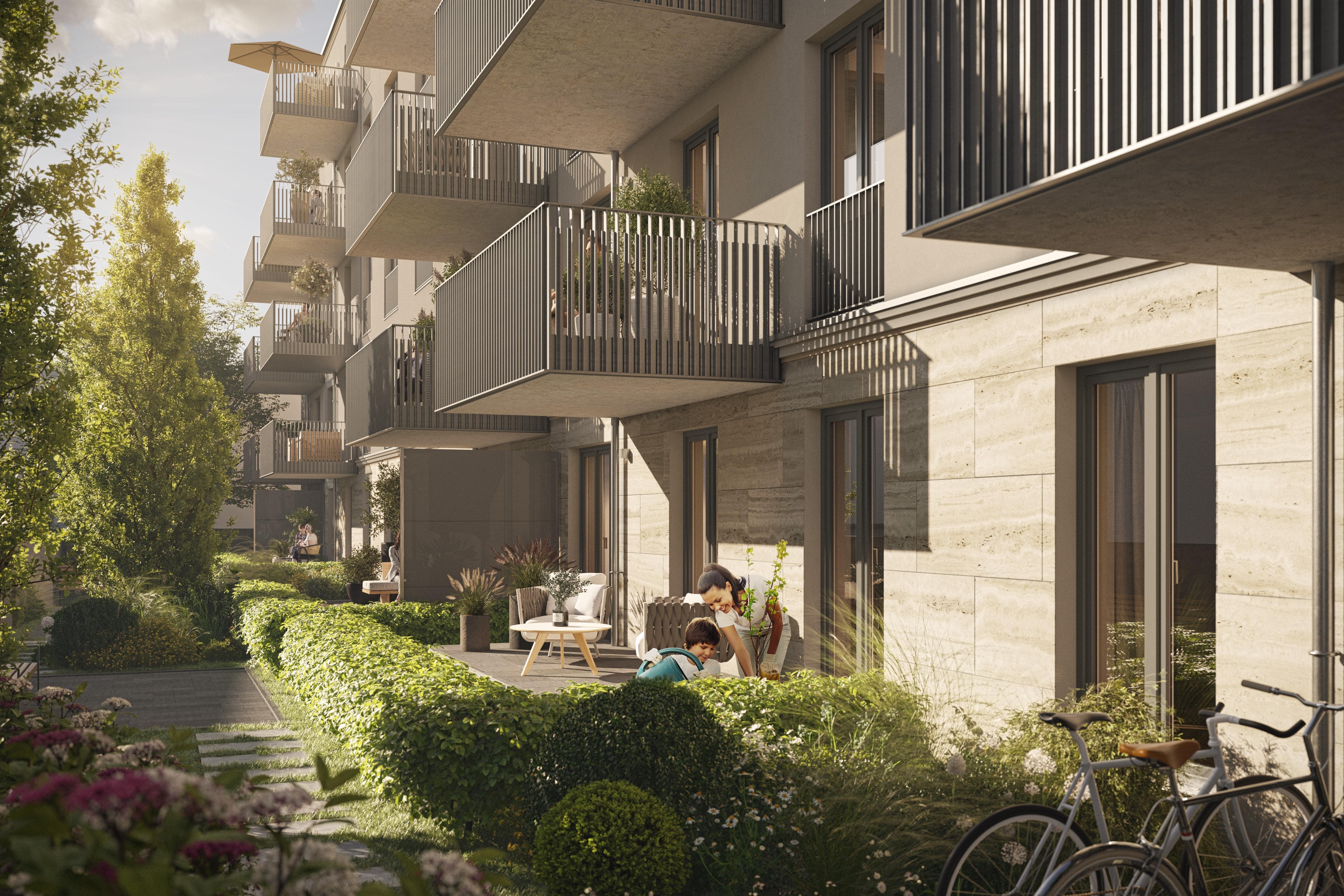 Visualisierung Terrasse