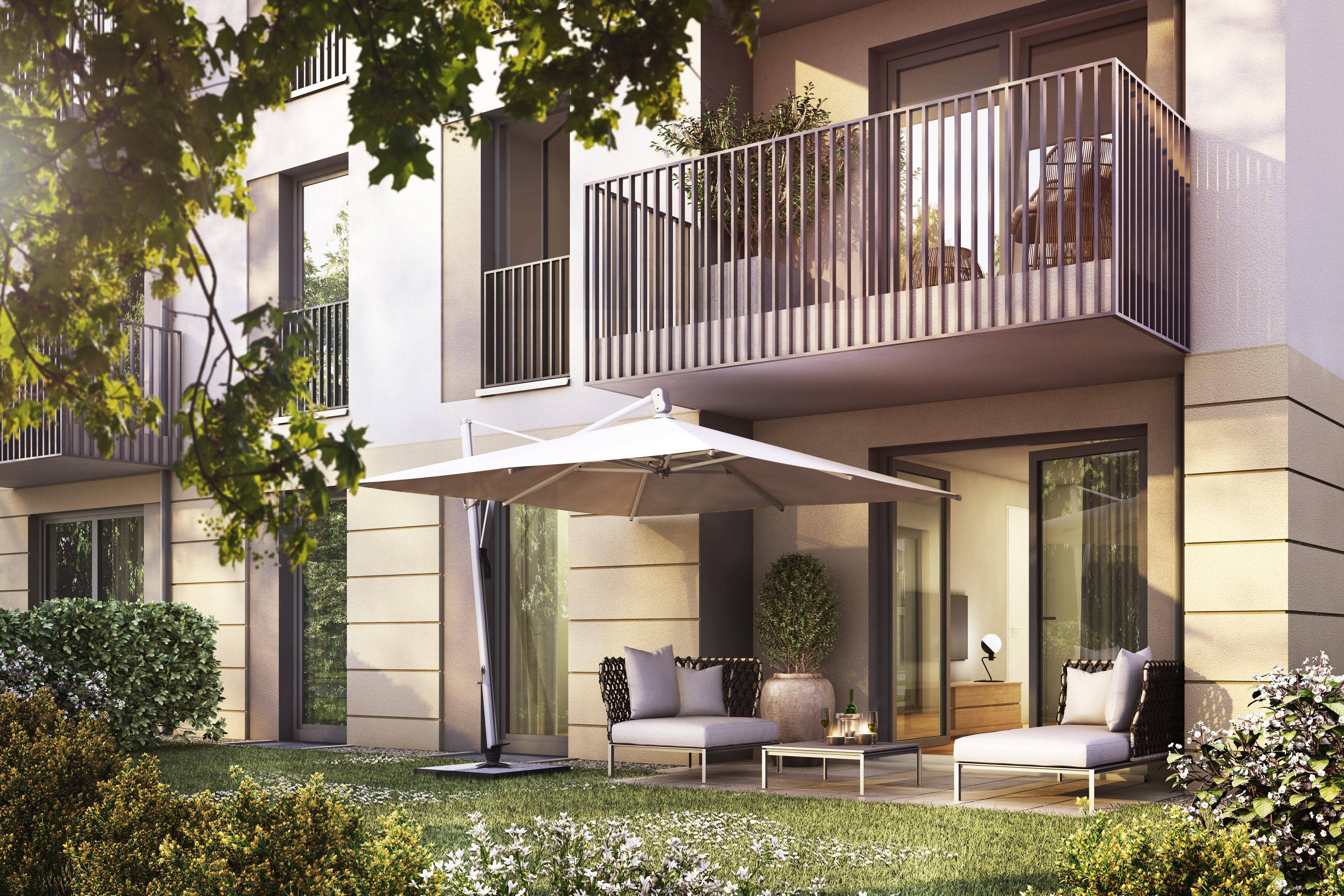 Visualisierung Terrasse