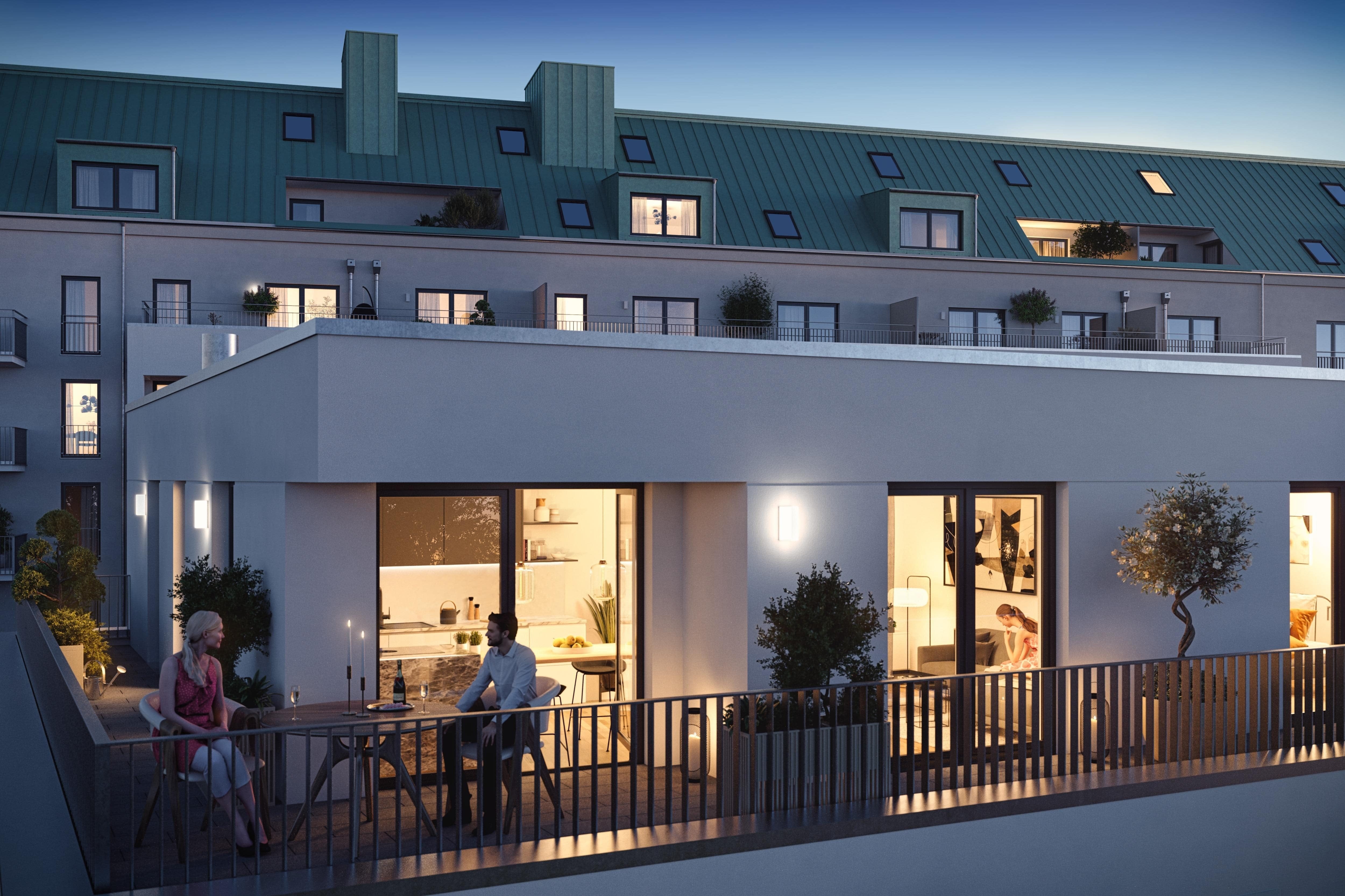 Visualisierte Hausansicht