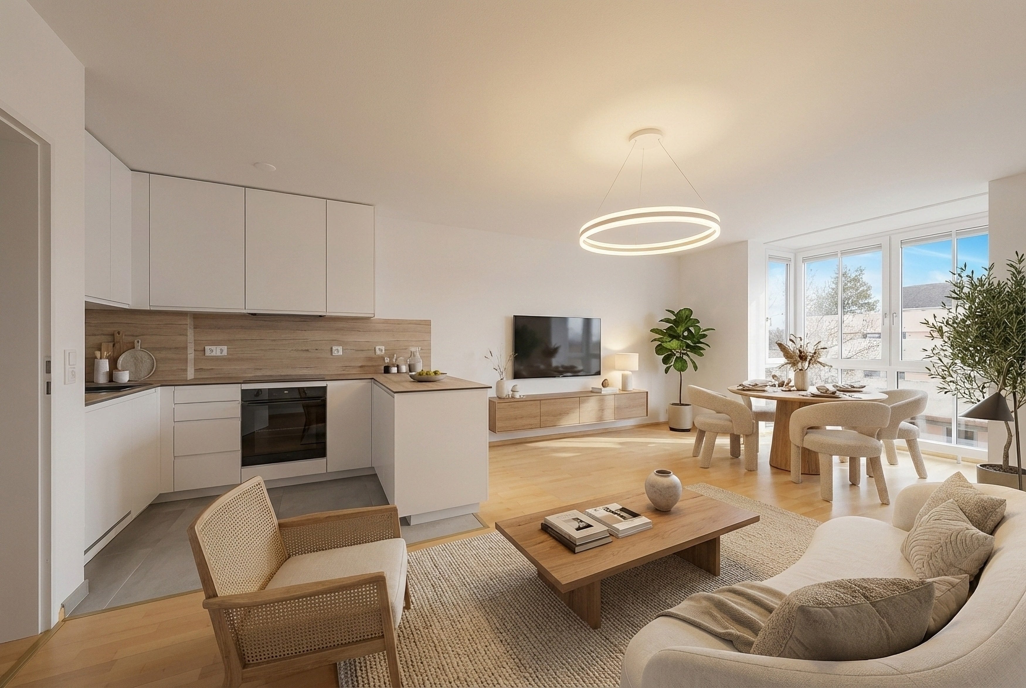 Visualisierung Wohnzimmer