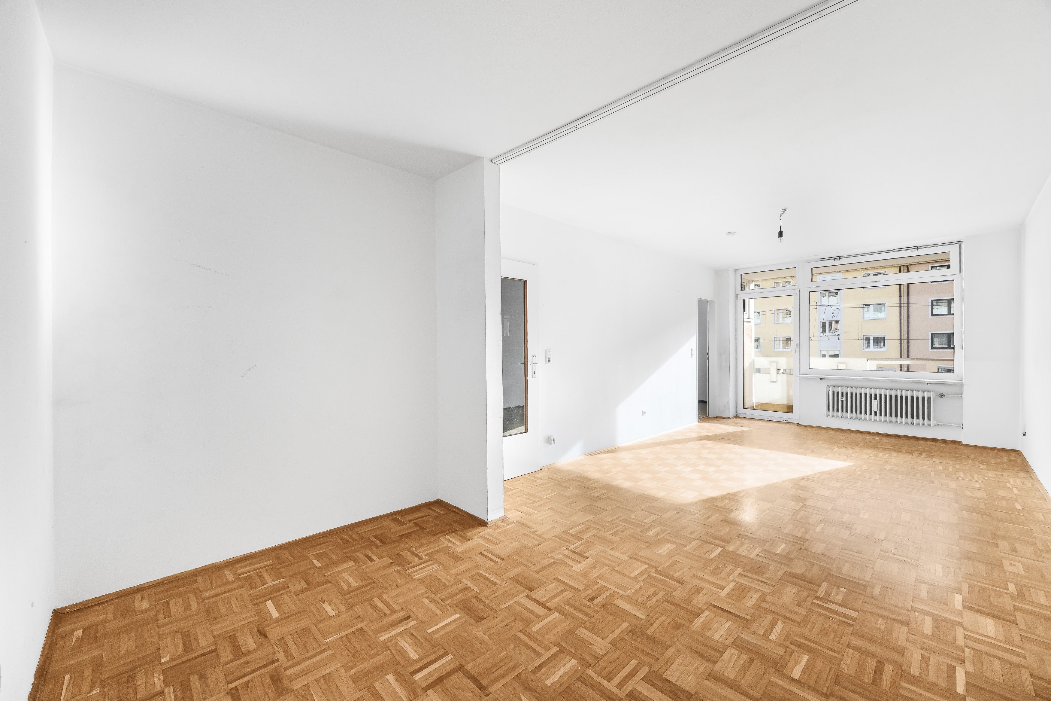 Wohn- und Schlafzimmer