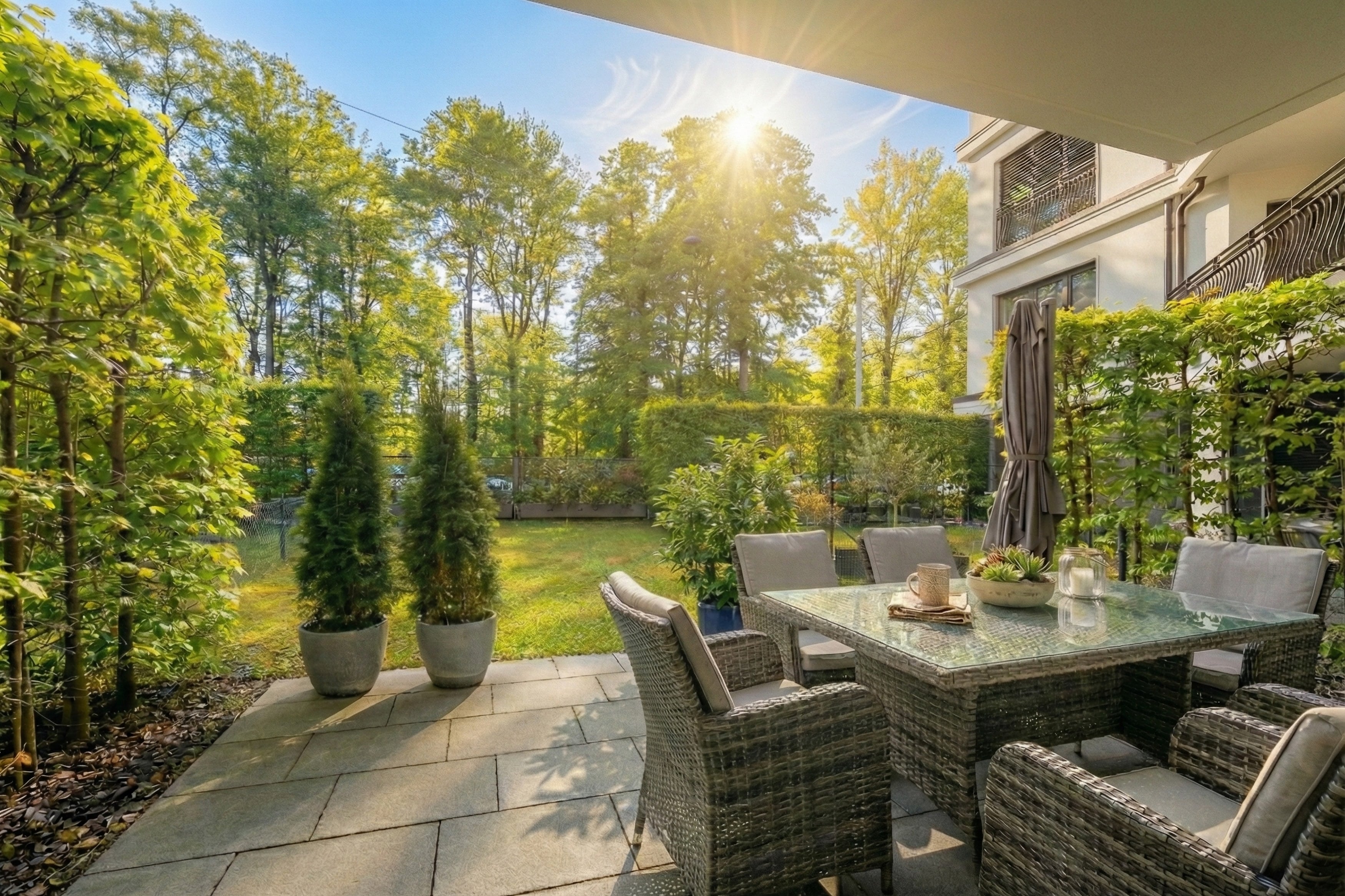 Wohnen im Grünen der Stadt