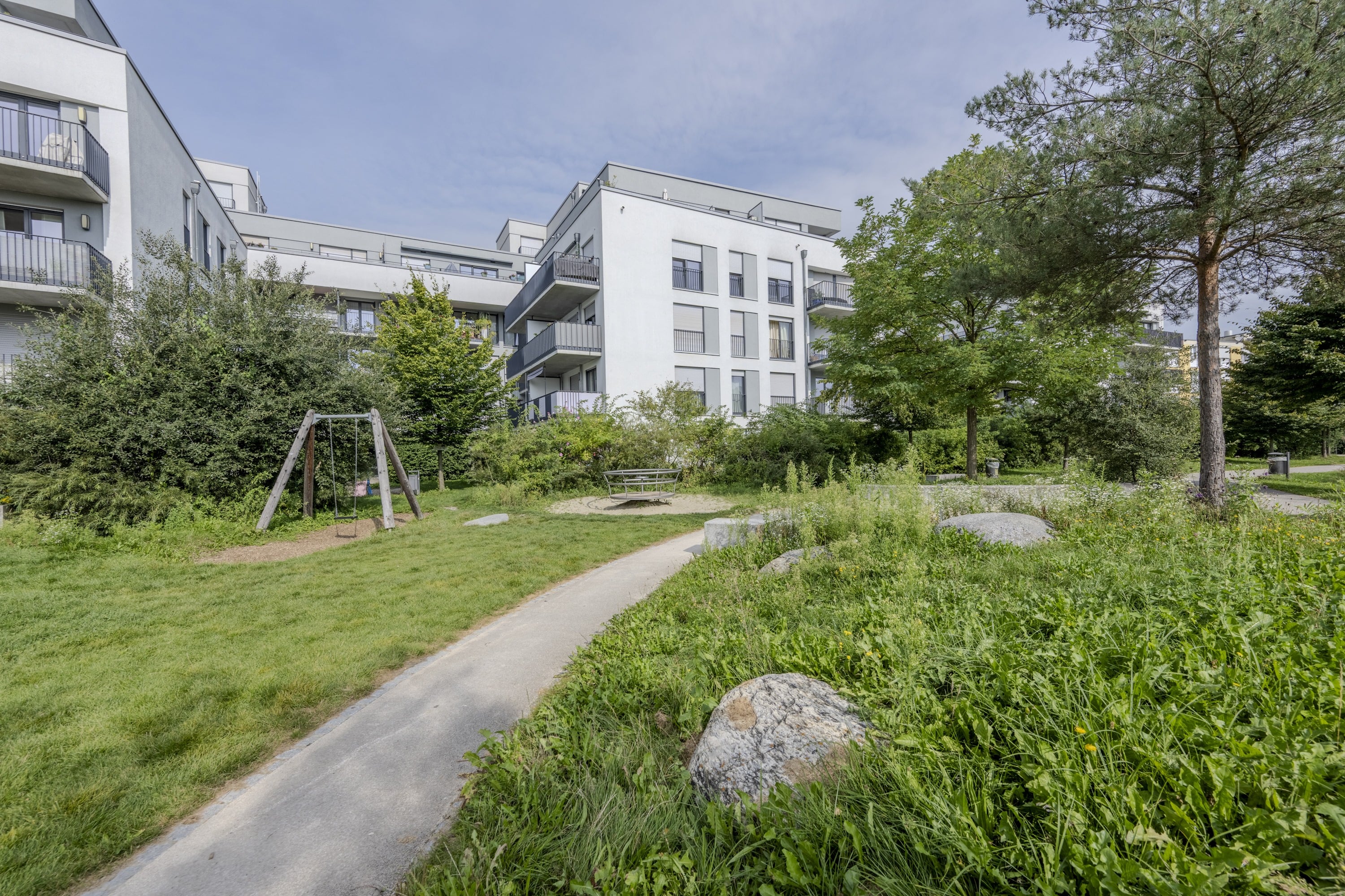 Außenansicht Hinterhof