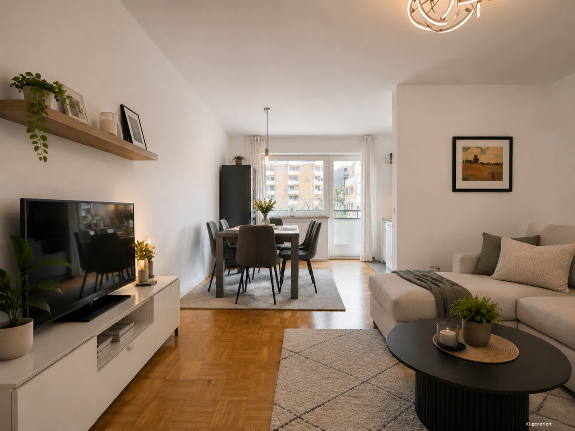 Wohnzimmer Visualisierung
