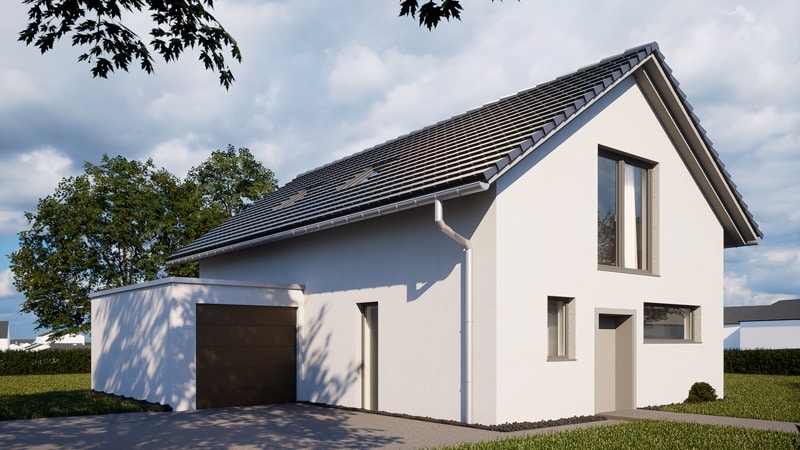 Visualisierung Ansicht Norden