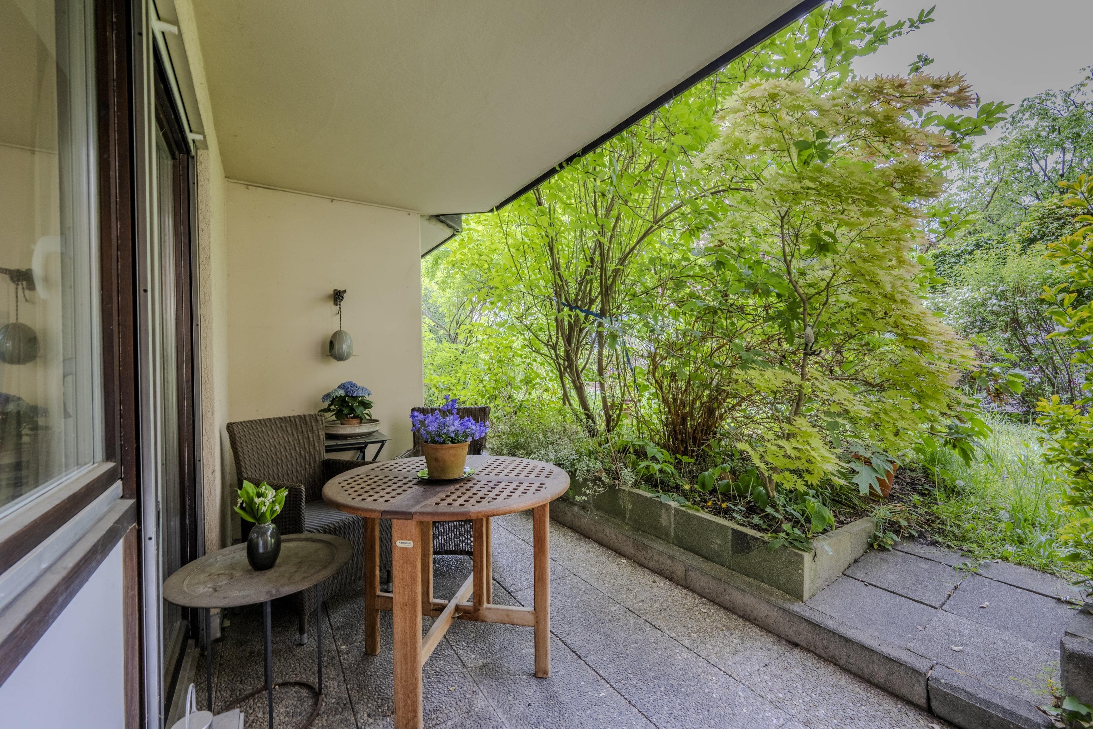 Idyllische Terrasse