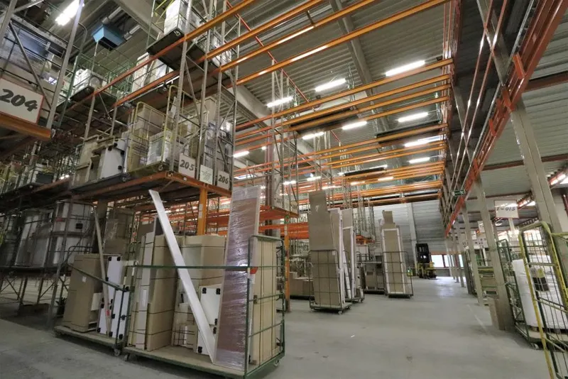 Innenansicht Hallenfläche