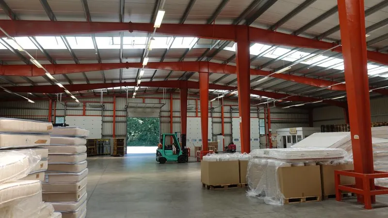 Innenansicht Hallenfläche