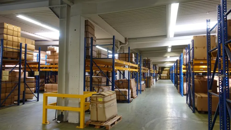 Innenansicht Hallenfläche