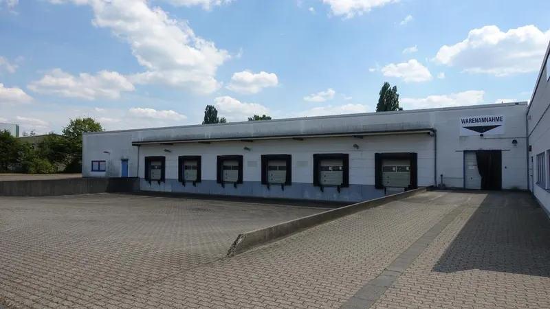 Außenansicht Halle 1