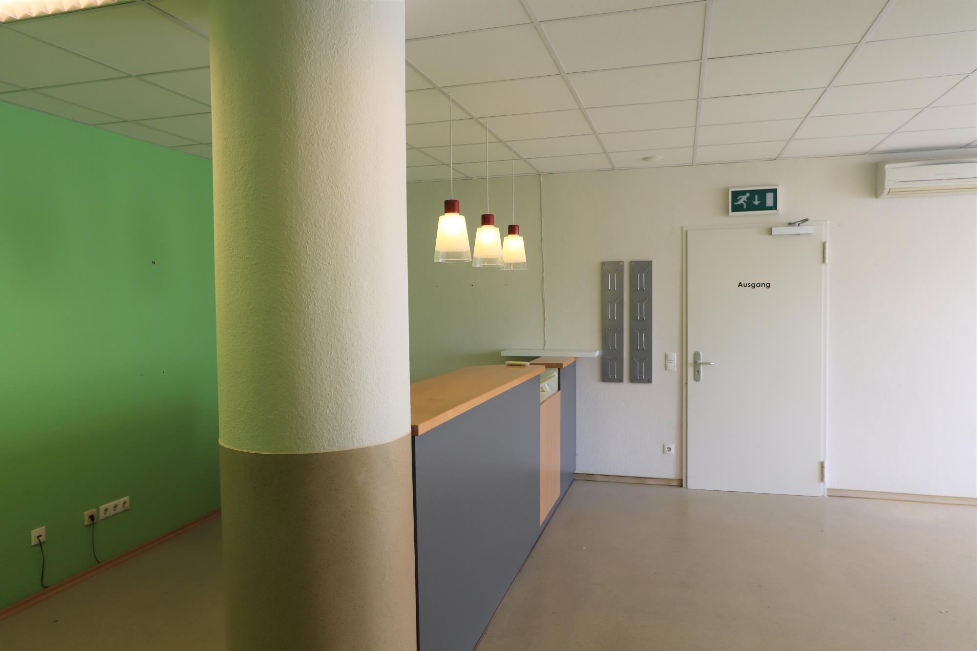 Innenansicht Praxisfläche