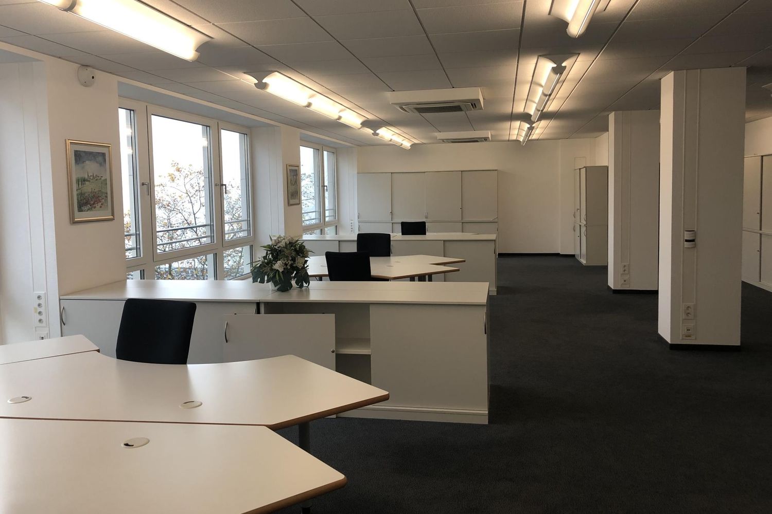Innenansicht Büro