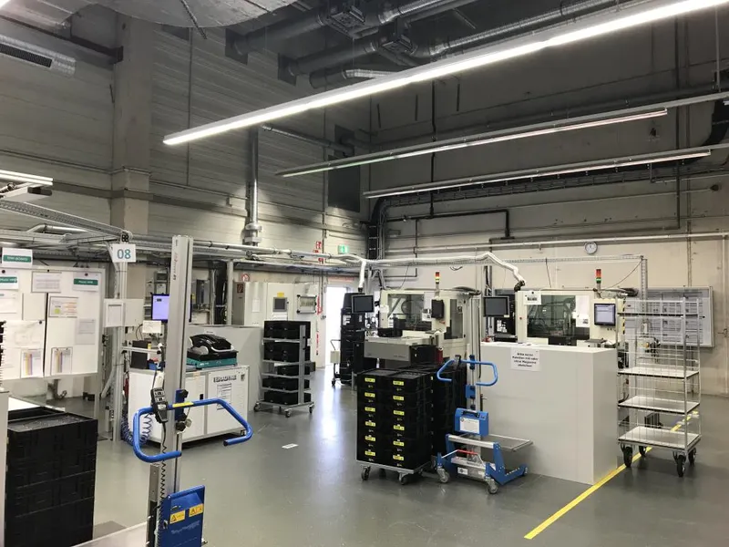 Innenansicht Hallenfläche