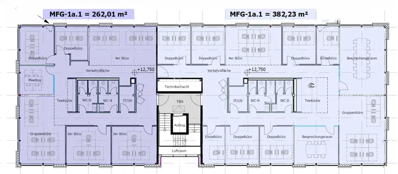 Grundriss Mietfläche gesamt