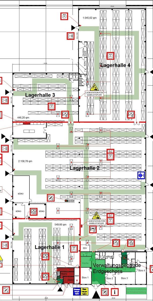 Lagerhalle 1-4