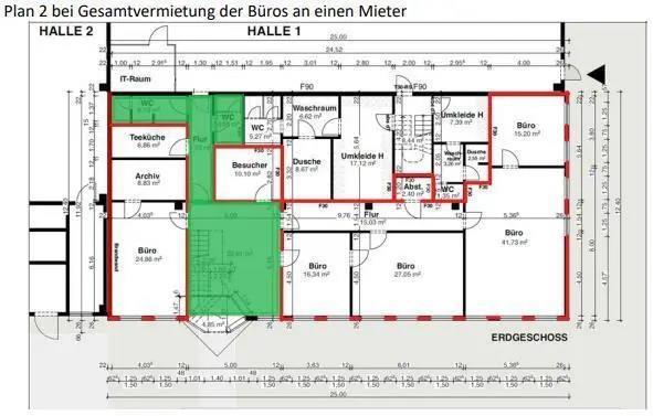 Büro Einzelvermietung
