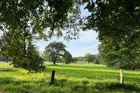 Weitblick vom Grundstück aus