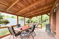 Überdachte Terrasse