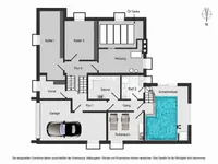 Grundriss  KG + Level -2
