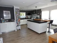 Wohnzimmer Richtung Küche