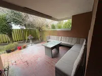 Überdachte Terrasse