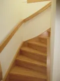 Treppe zum Spitzboden