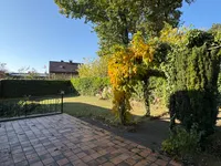 Terrasse mit Gartenblick