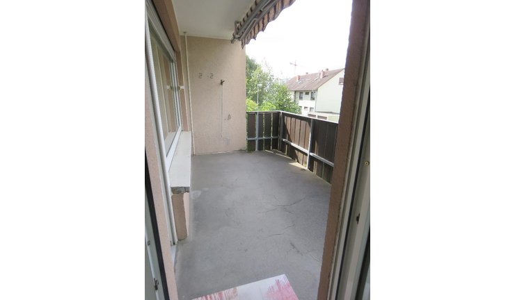 Zugang Balkon vom Esszimmer