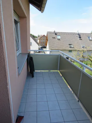 Auf dem Balkon ...