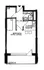 Grundriss der Wohnung
