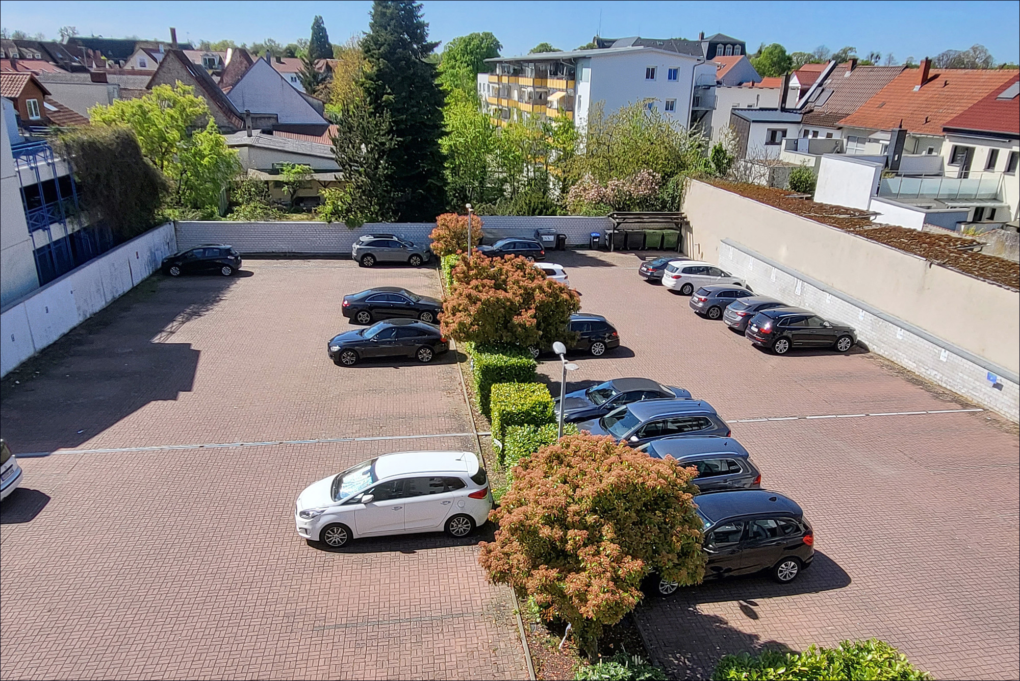 Ausblick vom Balkon