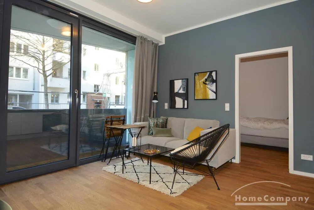 Modern eingerichtete 2-Zimmer-Wohnung in Neukölln, Berlin - Photo 2