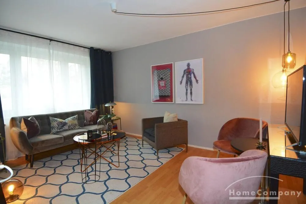Hübsche 2-Zimmerwohnung in Mitte, möbliert - Photo 2