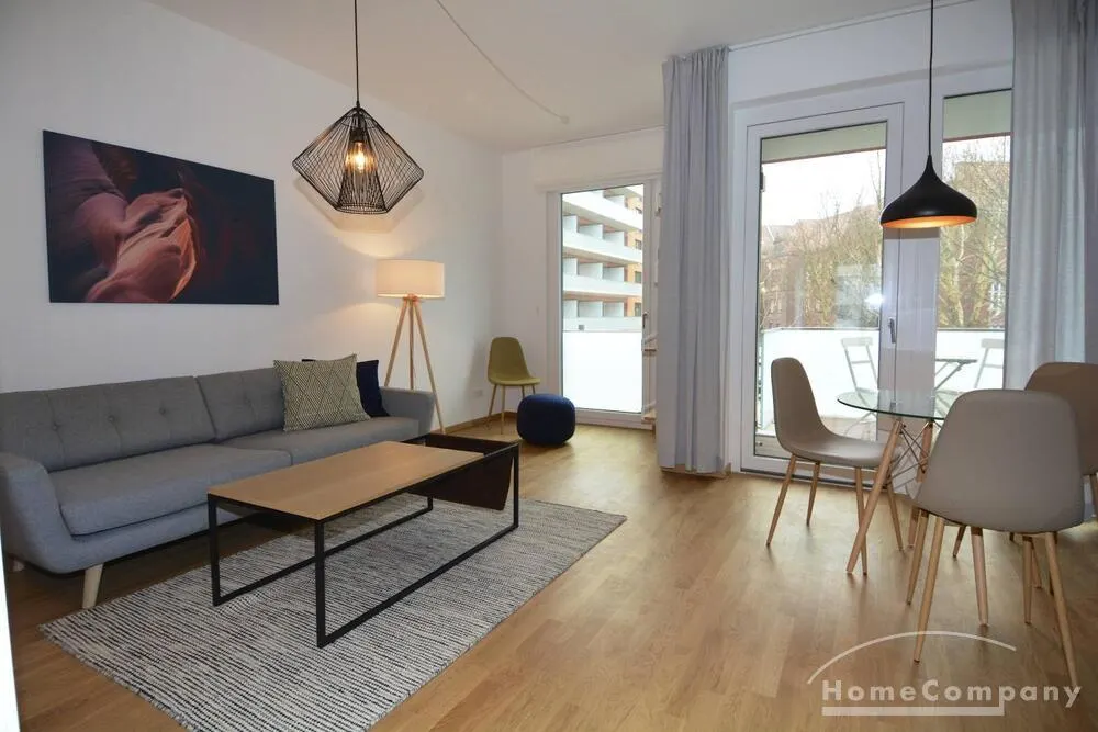 Hochwertige Neubauwohnung in Berlin Moabit, möbliert - Foto 2