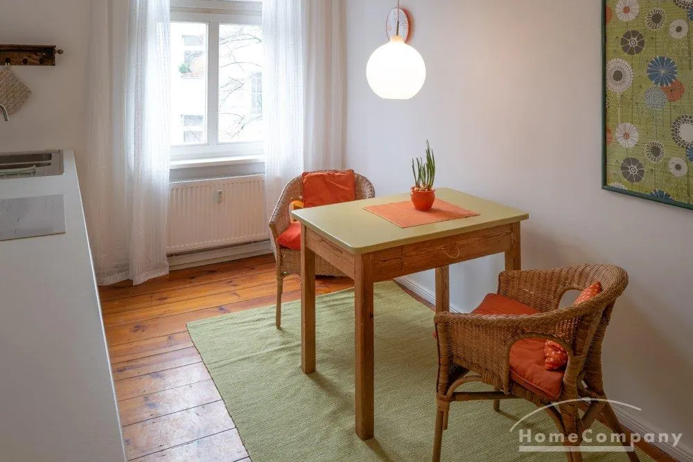 Helle freundliche 1-Zimmer-Wohnung in Berlin Kreuzberg, möbliert - Photo 4