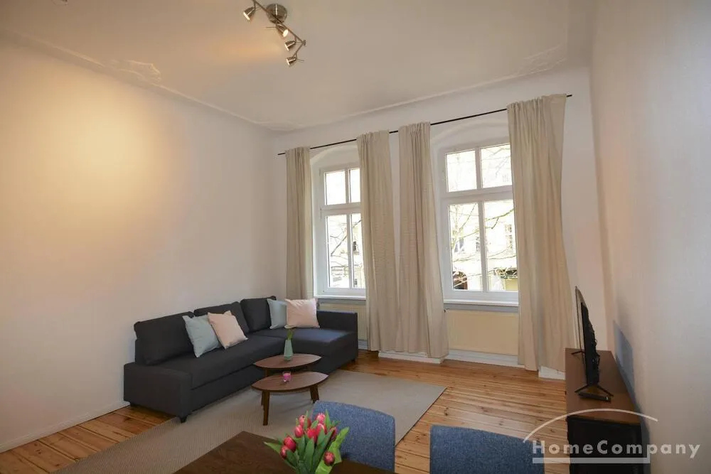 Helle und vollmöblierte 2-Zimmer-Wohnung in Prenzlauerberg - Photo 1