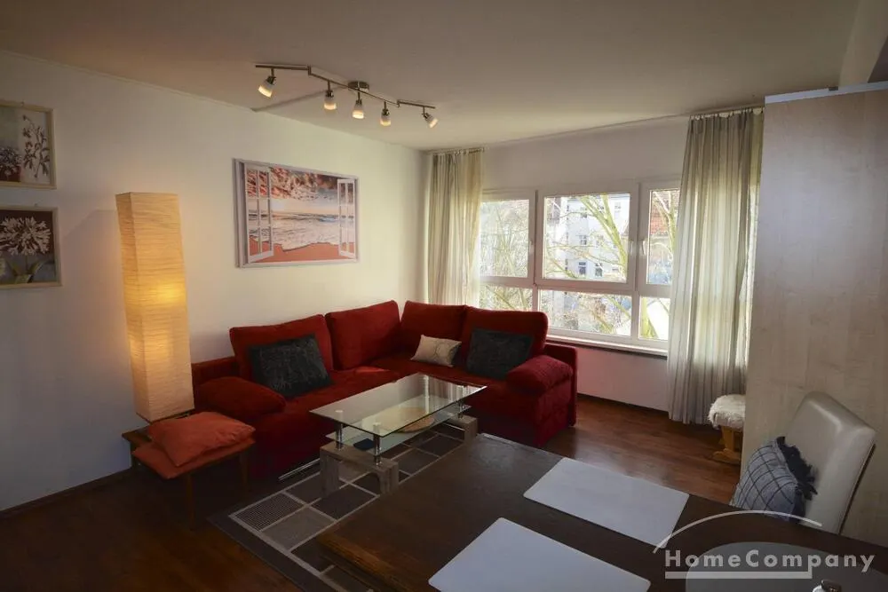Helle, gemütliche 2-Zimmer-Wohnung in Berlin Steglitz, möbliert - Photo 2