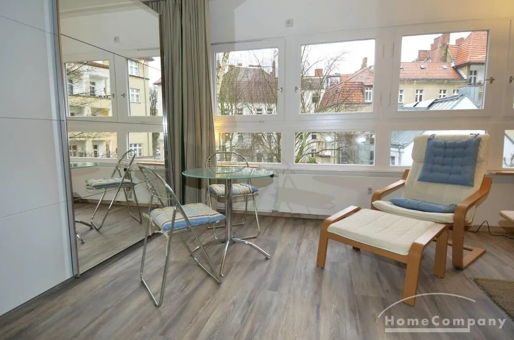 Ruhige, helle 1-Zimmer-Wohnung in Berlin Steglitz, möbliert - Foto 3